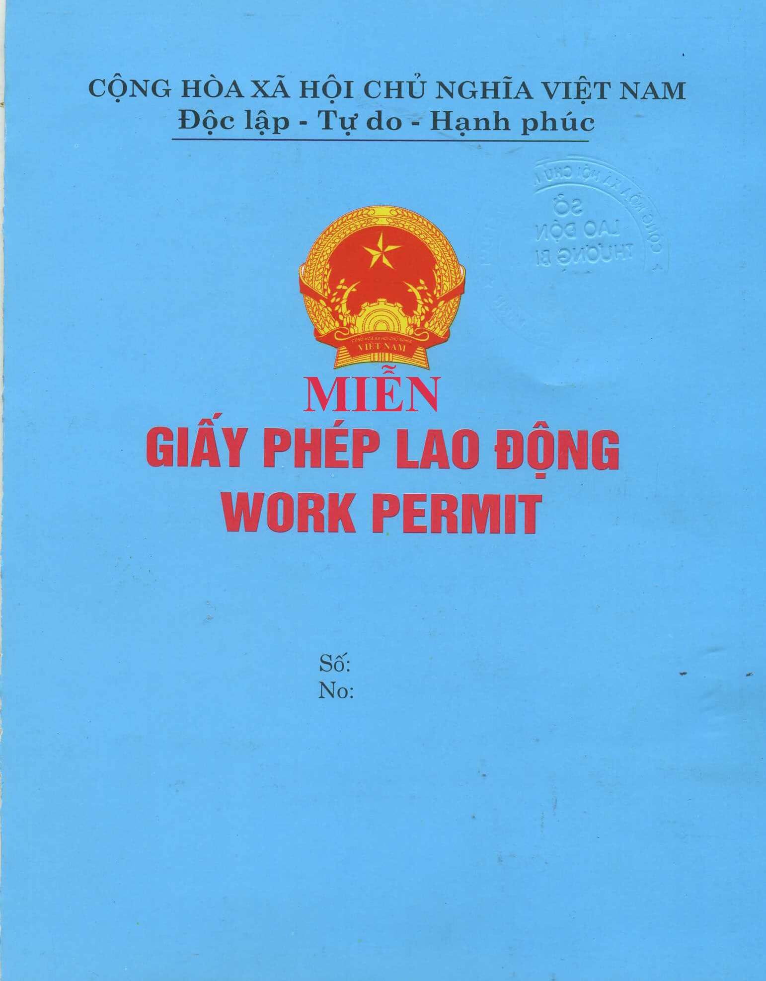 Trường hợp nào người nước ngoài không cần giấy phép lao động?