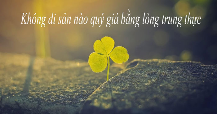 Tục ngữ về trung thực